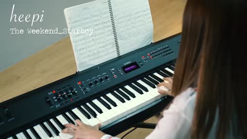The Weekend - Starboy (ft. Daft Punk) PIANO ONLY