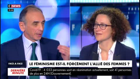Face à l'info 12 03 2021 : Emmanuelle Wargon c. Zemmour.