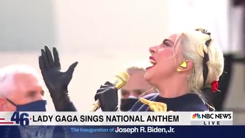 Watch Lady Gaga Perform The National Anthem At Biden’s Inauguration | TODAY