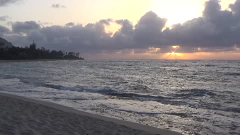 Mokule'ia, HI — Mokule'ia Beach Park - Sunset