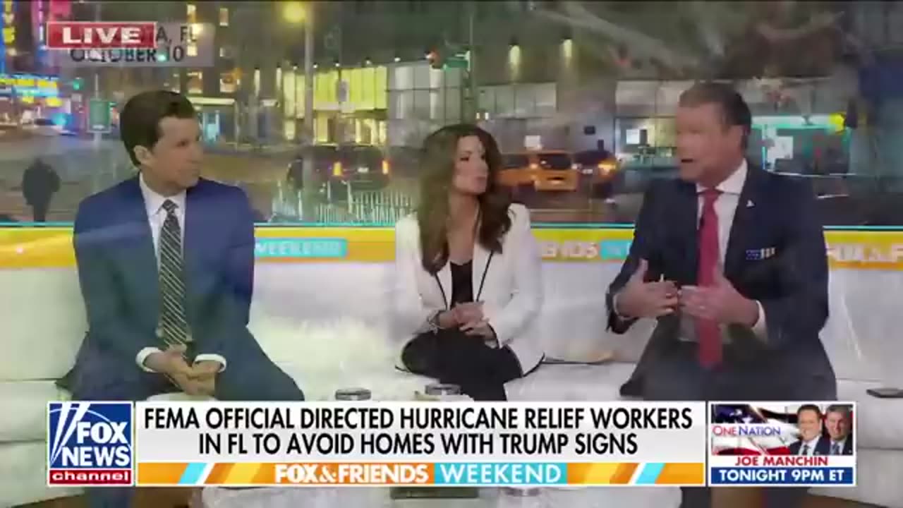 FEMA official told relief workers in Florida to avoid homes with Trump signs, report says