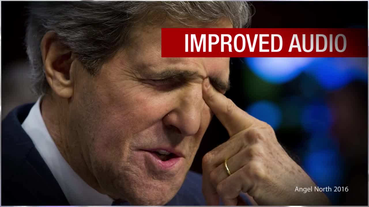 Leaked audio of John Kerry's meeting with Syrian revolutionaries/UN (improved audio)