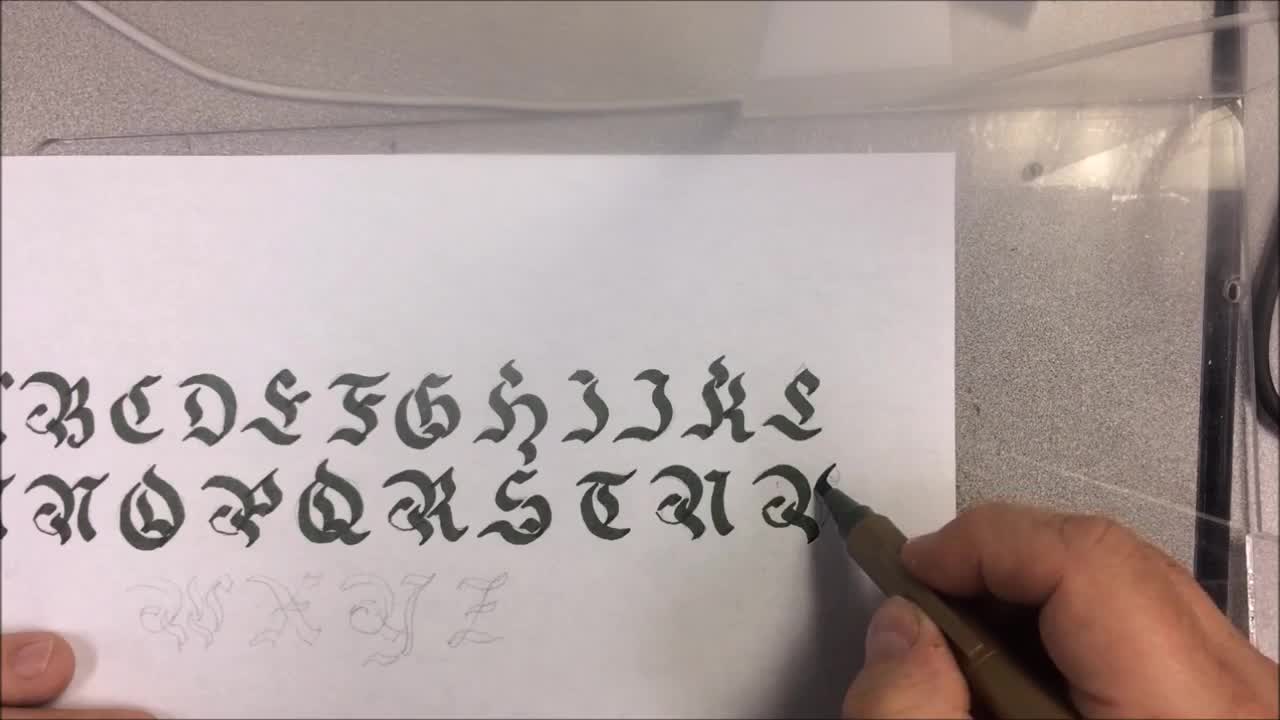 Calligraphy with Brett Episode 20