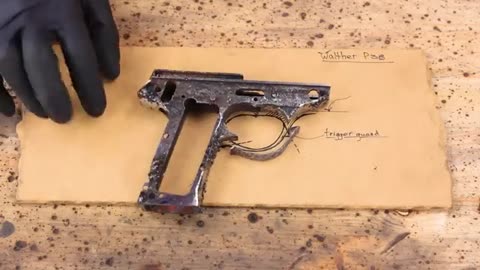 Old Pistol Restoration _ Walther P38