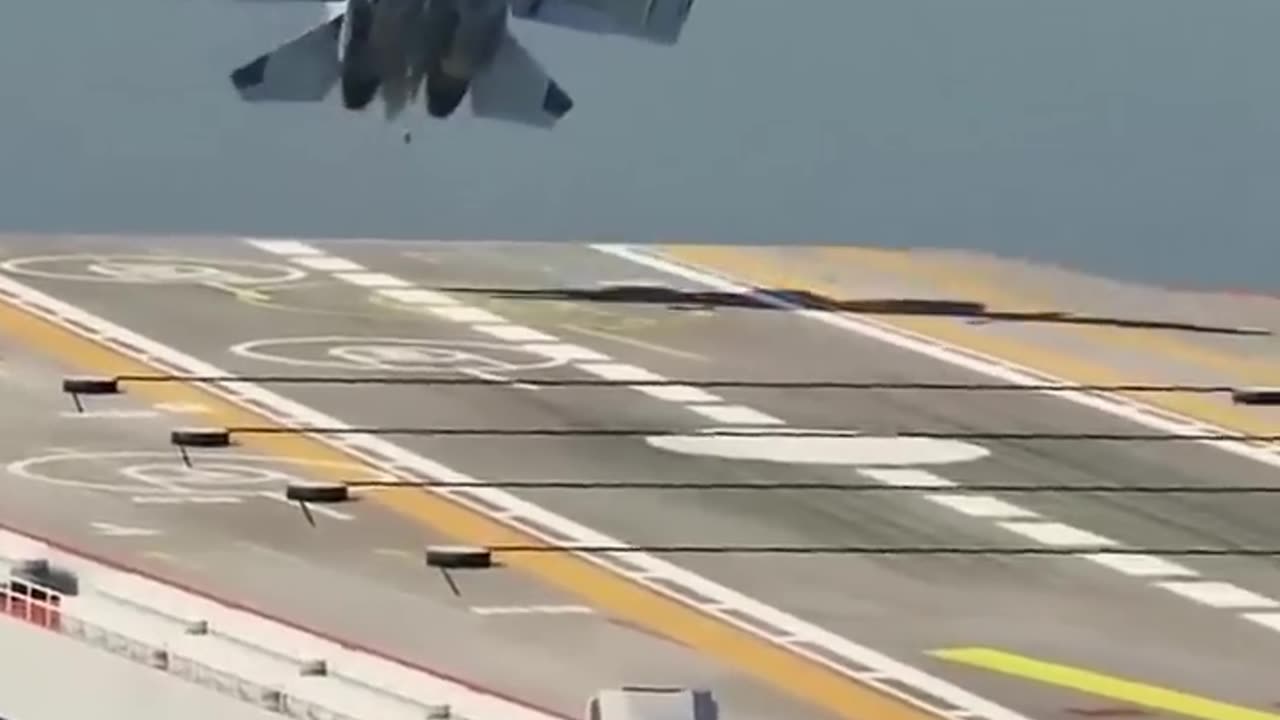 When a Pilot misses Aircraft Carrier landing.