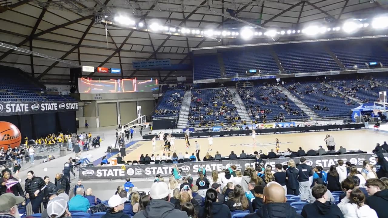 2.28.24 Knocking off Lincoln at State, Bonney Lake Girls Basketball