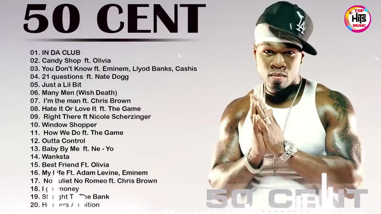 50Cent - Greatest Hits 2021 _ TOP 100 Songs of the Weeks 2021 - Best Playlist RAP Hip Hop 2021