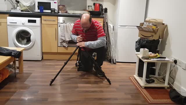 New tripod with the go pro