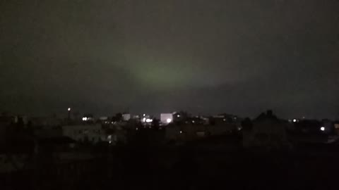 Strange Light in the night sky