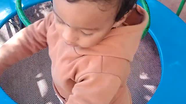 First Day Baby in School