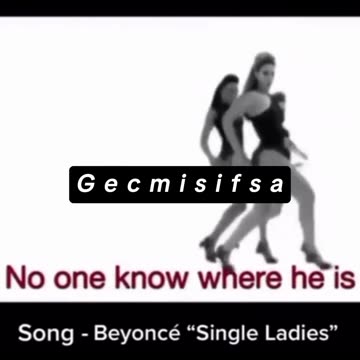 Beyonce - Singe Ladies backwards