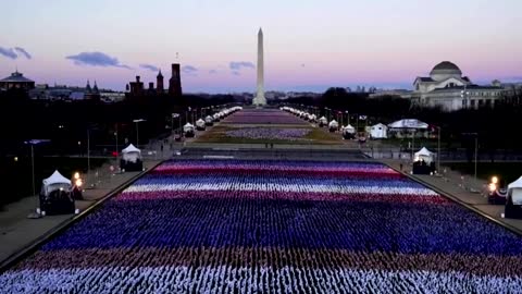 Biden Harris take office in historic inauguration today