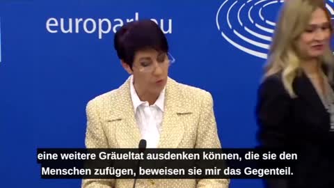 Europarl MEP Christine Anderson Speech about the Lies