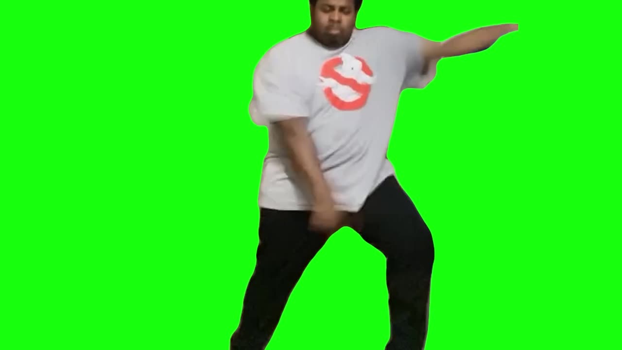 Sparkle Sparkle Guy Dancing | Green Screen