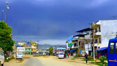 Beautiful view of nepal City