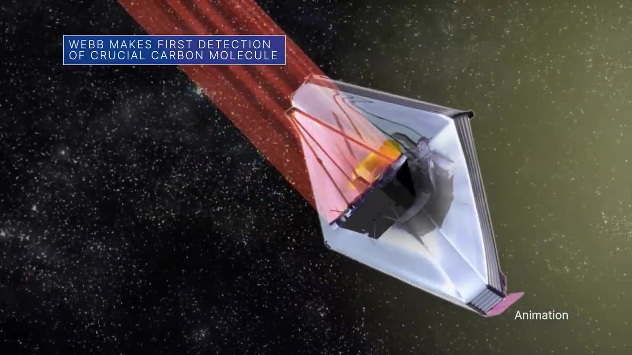 A curial find the our James webb space telescope