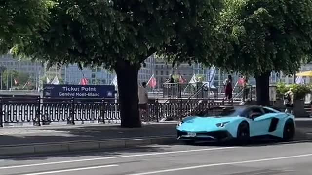 GulfBlue992GT3#porslamborghini#aventadorsv