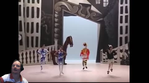 my reaction to Picasso and Dance Parade, 1917