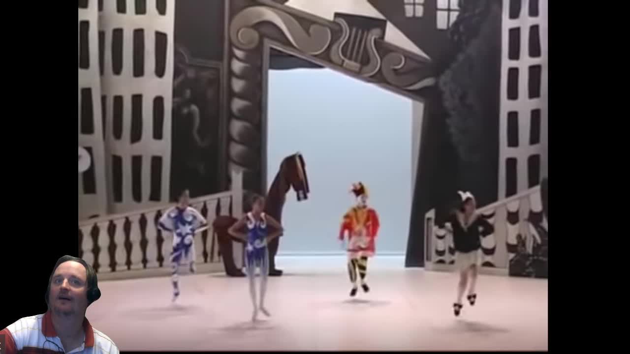 my reaction to Picasso and Dance Parade, 1917