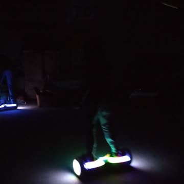 Hoverboard in the dark