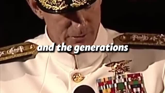 Admiral mcraven speech you fail often.