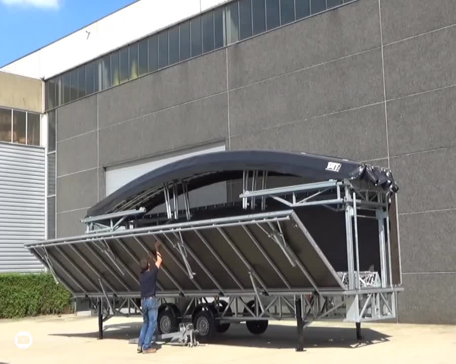 Fast, easy and secure Stage Trailer ARC