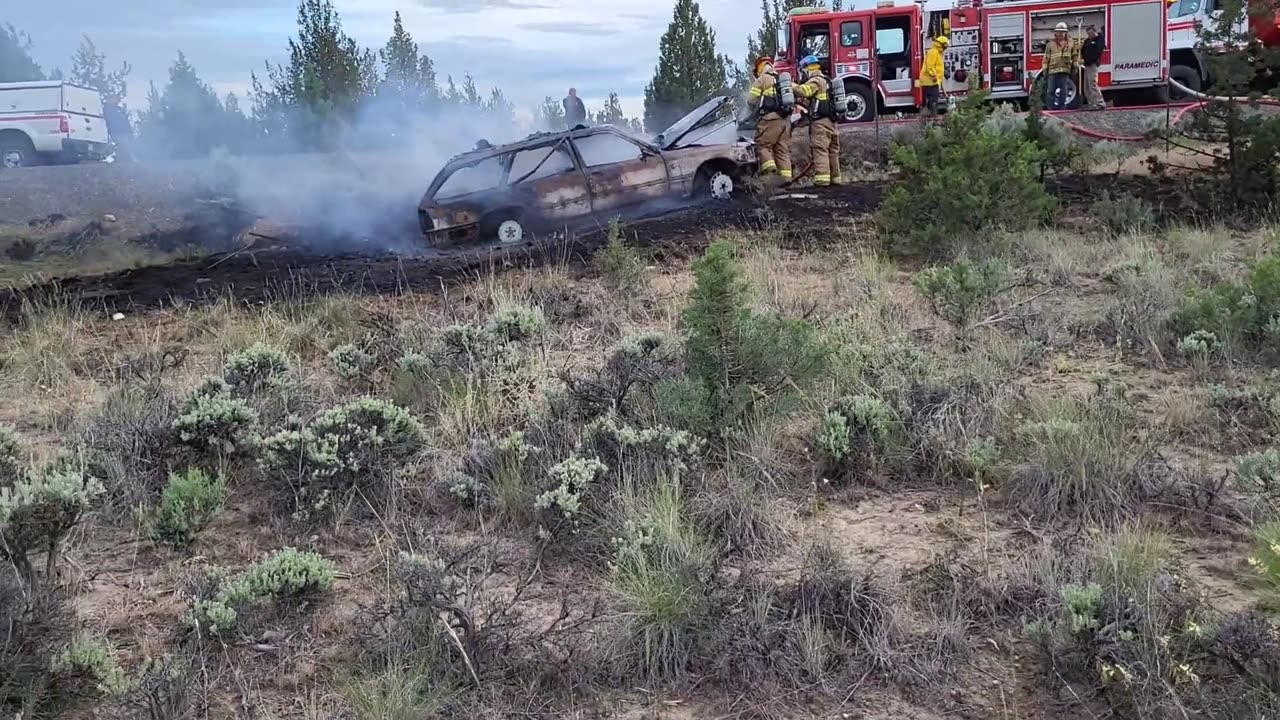 Car wreck at my property