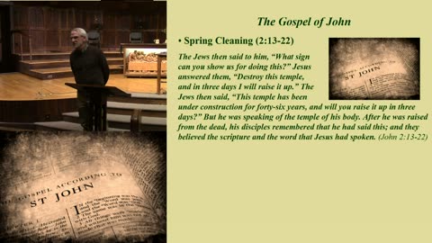 7. Spring Cleaning (John 2:13-22, 11/6/2022)