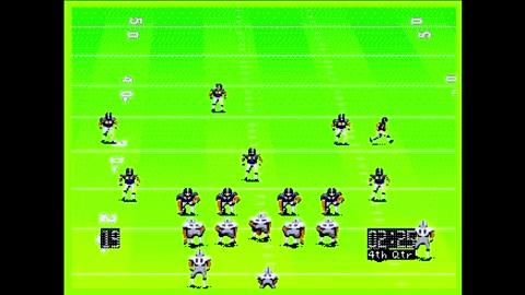 Madden92 (Sega Genesis) Dallas vs San Diego Part4