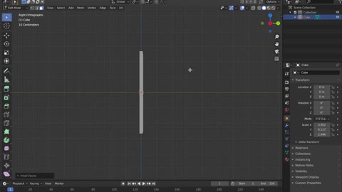 7 minutes to teach you how to use Blender software to 3D model LCD TV 1