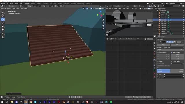 Stairs In Blender+PS