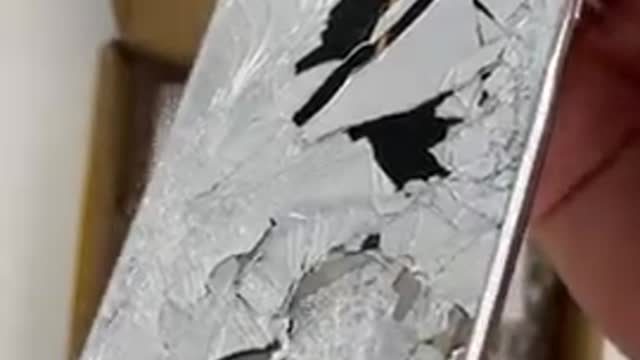 Destroyed iphone