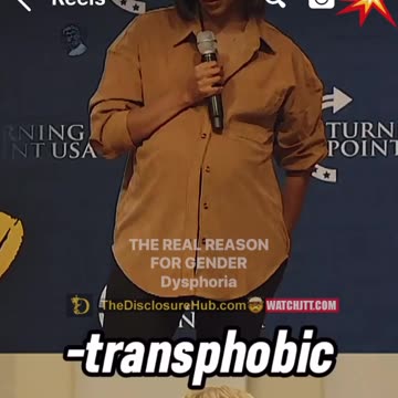The truth about the cause of "Gender Dysphoria" - Candice Owens fires off