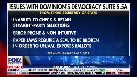 Lou Dobbs: Dominion Voting