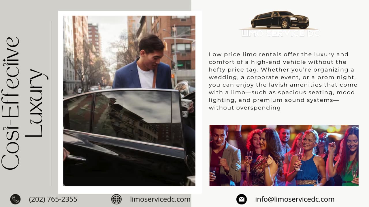 Why Choose Low Price Limo Rentals for Your Special Events