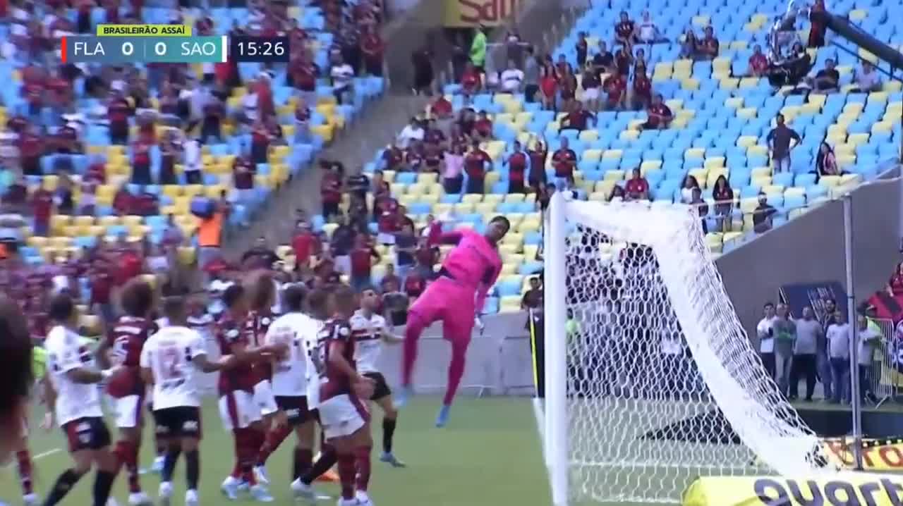 FLAMENGO X SÃO PAULO melhores momentos 17/04/22 Campeonato Brasileiro