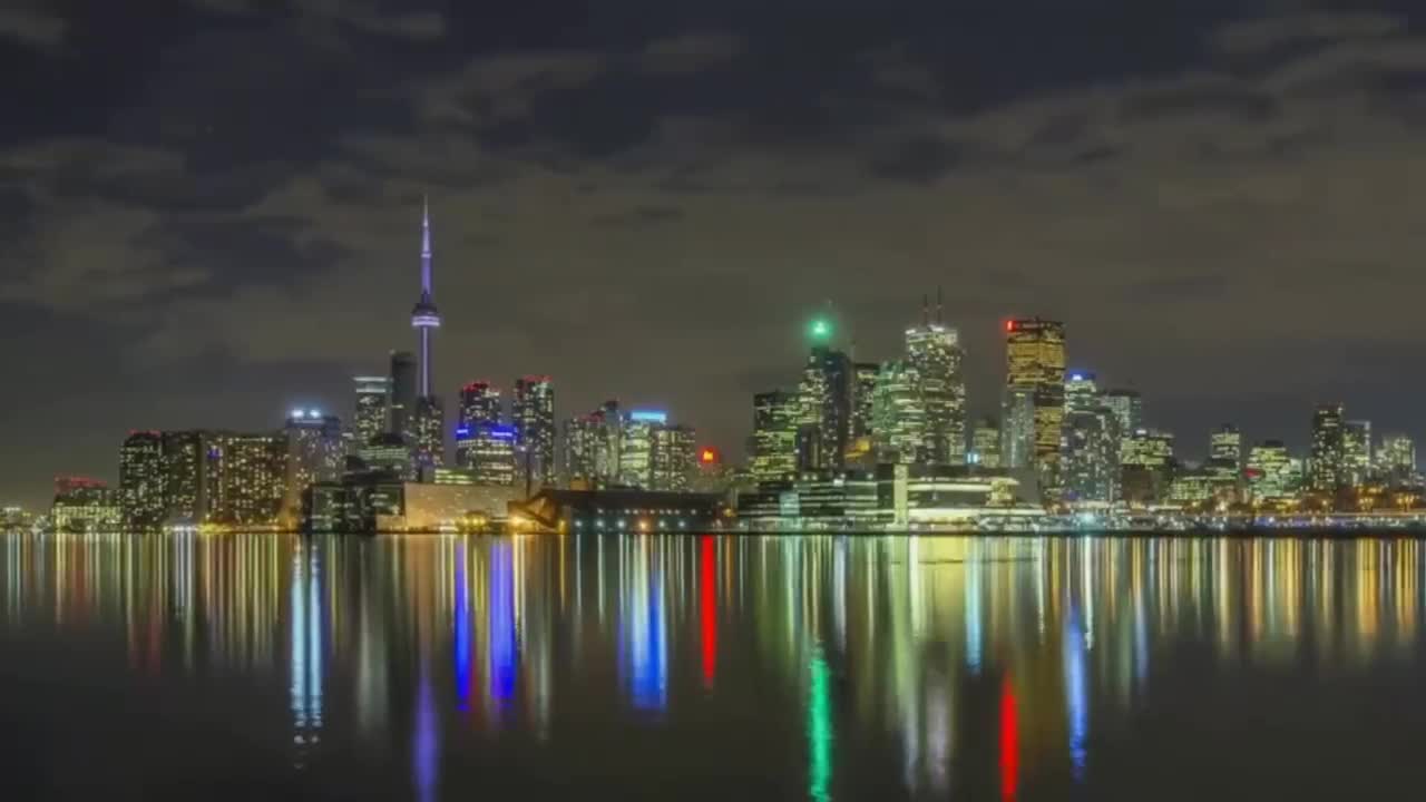 beautiful city night