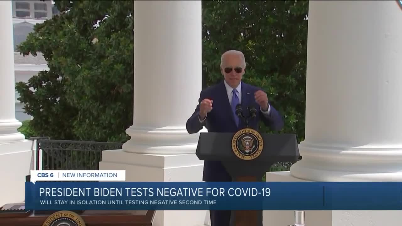 Biden leaves White House for 1st time since getting COVID-19