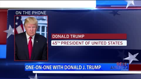 REAL AMERICA -- Dan Ball One-On-One With President Donald J. Trump.