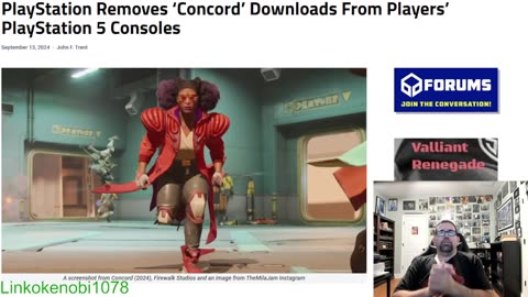 PlayStation Removes Concord from Download Page