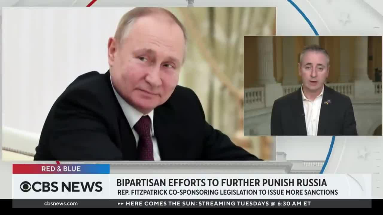 Congressman Brian Fitzpatrick on bipartisan delegation's trip to Poland-Ukraine