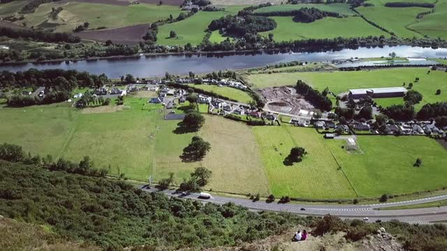 Looking from above, DRONE view