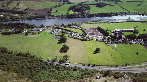 Looking from above, DRONE view