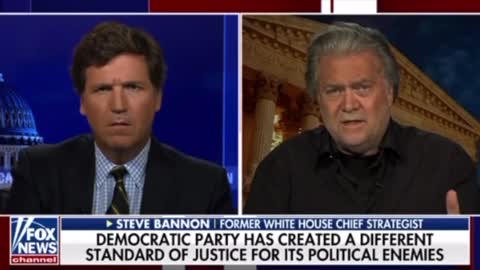 Bannon on Tucker after guilty verdict: "I'm not backing off one inch"!!