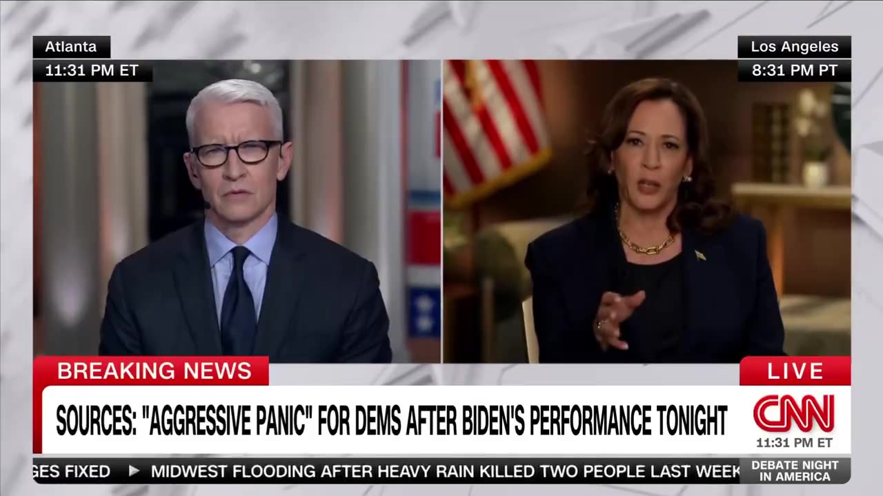 BREAKING: CNN grills Kamala Harris—should Joe Biden step aside?