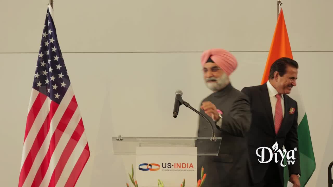Ambassador Taranjit Singh Sandhu at USISPF 's 5th Annual Summit Reception | Diya TV News