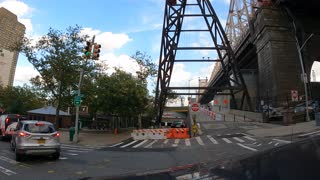 GWB George Washington Bridge Lower Roadway Driving NYC to NJ New York New Jersey 10-2021 4K Part 02