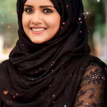 হিজাব পরিধানে, তানজিন তিশা চমৎকার দেখতে,,😍🥰,,