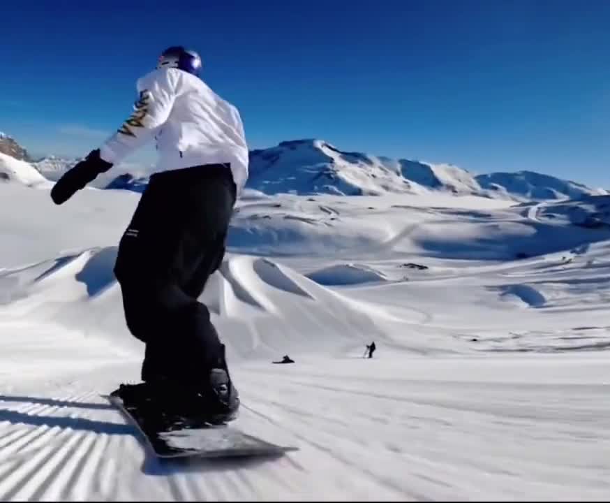 free skiing