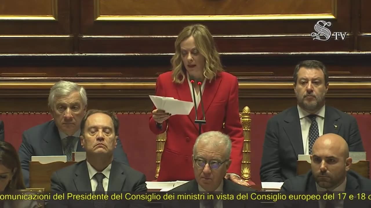 🔴Comunicazioni del Presidente Meloni al Senato in vista del Consiglio europeo del 17-18 Ottobre 2024